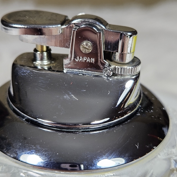 Vintage Princess House Highlights in Lead Crystal Table Lighter Made in Japan - Picture 8 of 9